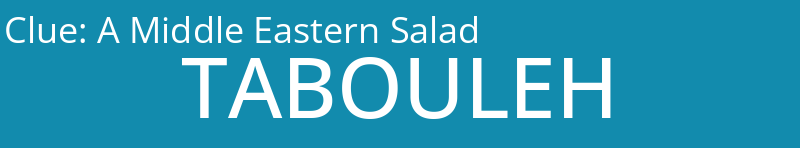 A Middle Eastern Salad