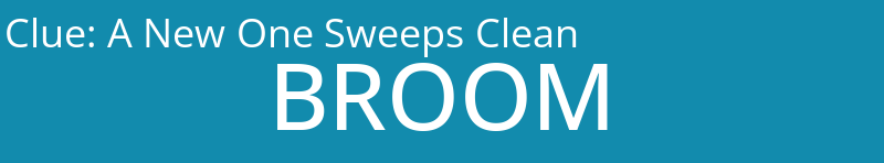 A New One Sweeps Clean