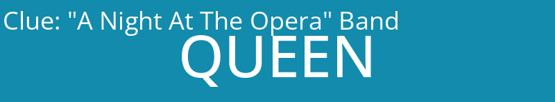 "A Night At The Opera" Band