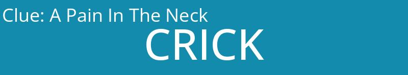 A Pain In The Neck