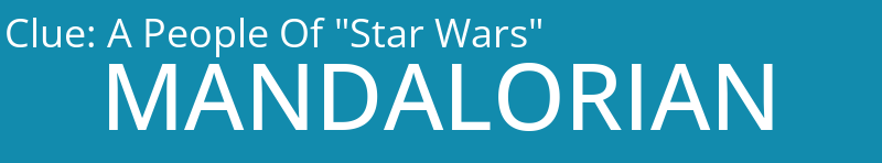 A People Of "Star Wars"