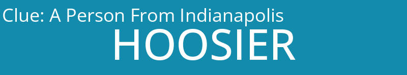 A Person From Indianapolis