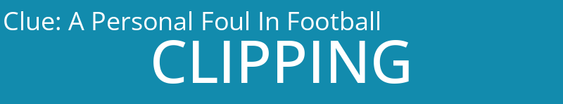 A Personal Foul In Football