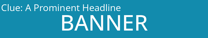 A Prominent Headline