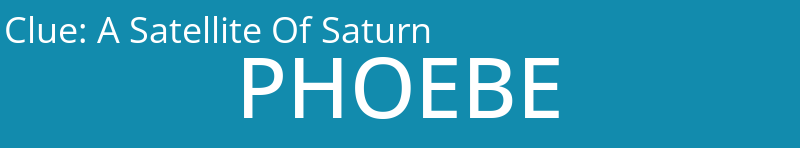 A Satellite Of Saturn