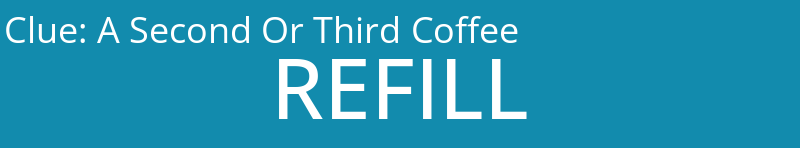 A Second Or Third Coffee