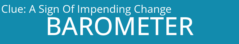 A Sign Of Impending Change