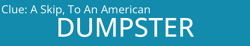 A Skip, To An American