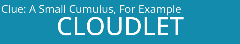 A Small Cumulus, For Example