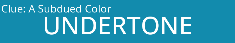 A Subdued Color
