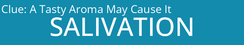 A Tasty Aroma May Cause It