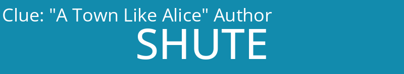 "A Town Like Alice" Author
