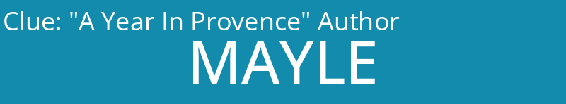 "A Year In Provence" Author