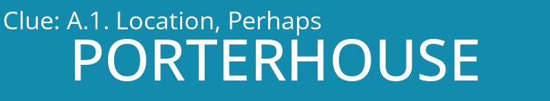 A.1. Location, Perhaps