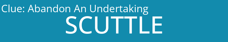 Abandon An Undertaking