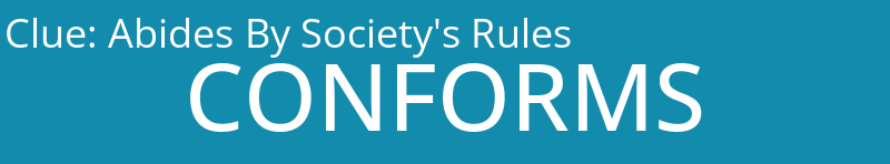 Abides By Society's Rules