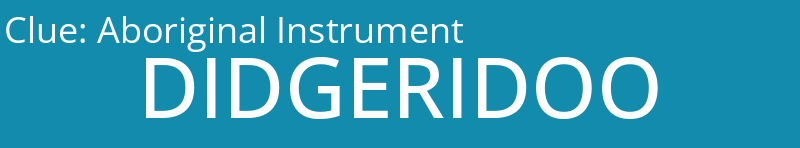 Aboriginal Instrument