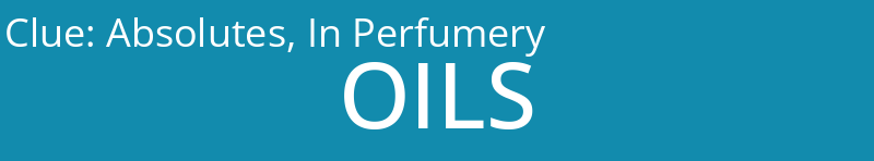 Absolutes, In Perfumery