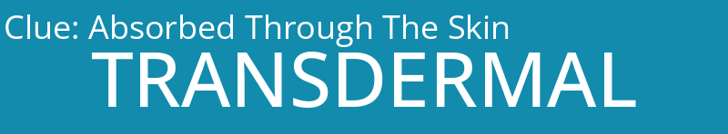 Absorbed Through The Skin