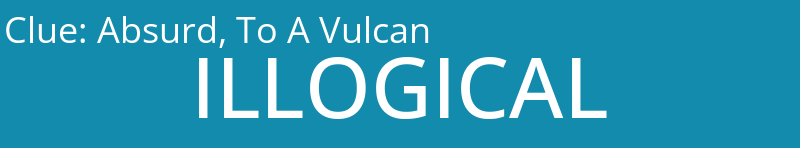 Absurd, To A Vulcan