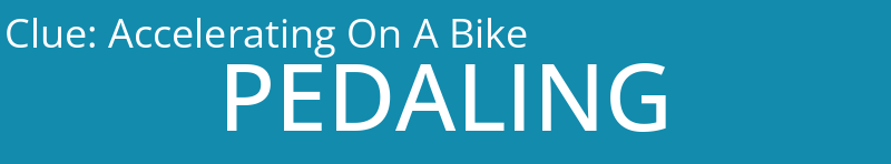 Accelerating On A Bike