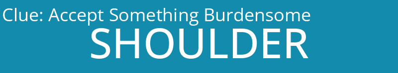 Accept Something Burdensome