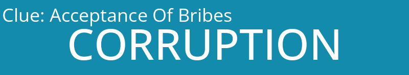 Acceptance Of Bribes