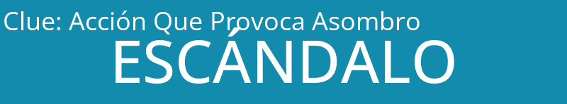 Acción Que Provoca Asombro