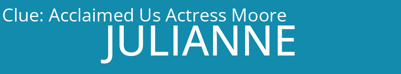 Acclaimed Us Actress Moore