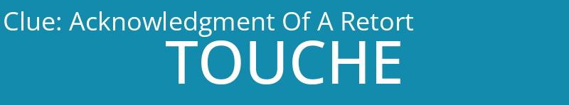 Acknowledgment Of A Retort