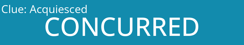 Acquiesced