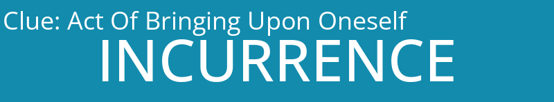 Act Of Bringing Upon Oneself