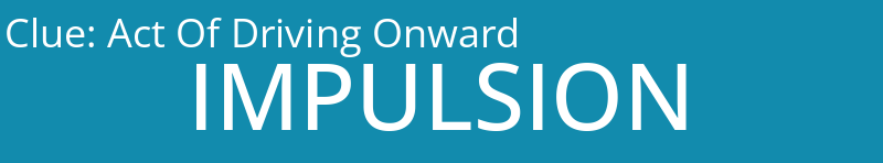 Act Of Driving Onward