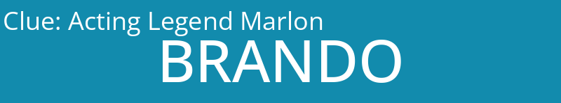 Acting Legend Marlon
