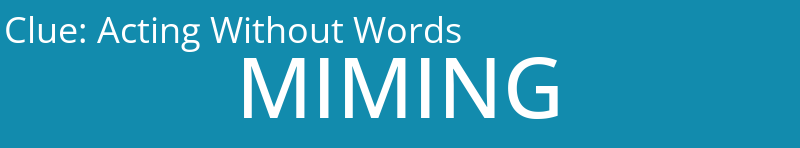 Acting Without Words