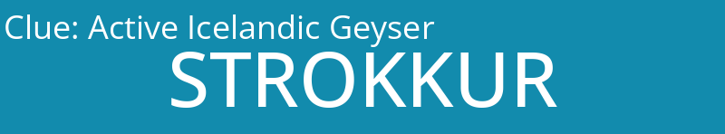 Active Icelandic Geyser