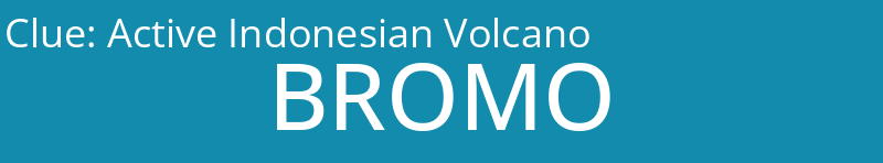 Active Indonesian Volcano