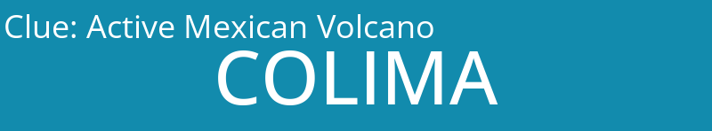 Active Mexican Volcano