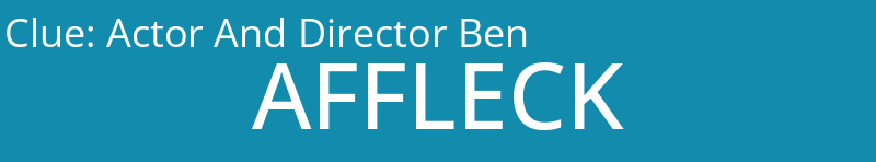 Actor And Director Ben