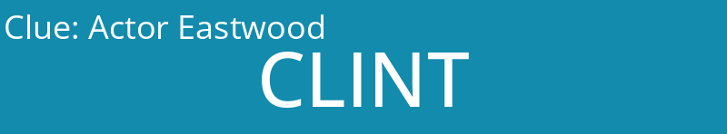 Actor Eastwood