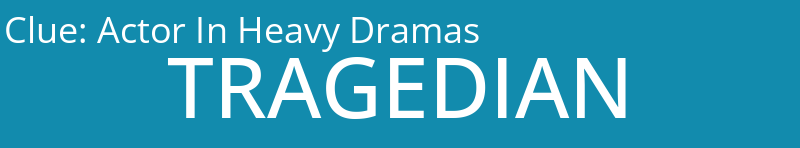Actor In Heavy Dramas