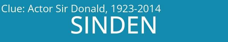 Actor Sir Donald, 1923-2014