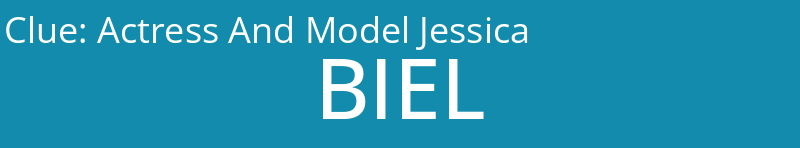 Actress And Model Jessica