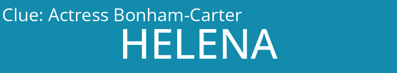 Actress Bonham-Carter