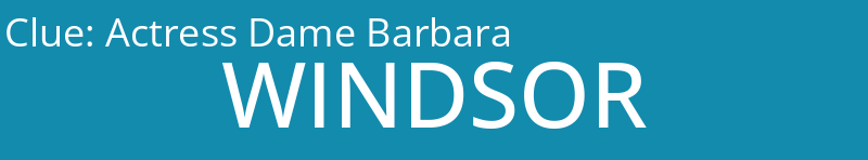 Actress Dame Barbara