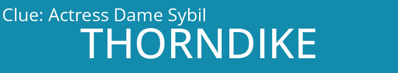 Actress Dame Sybil