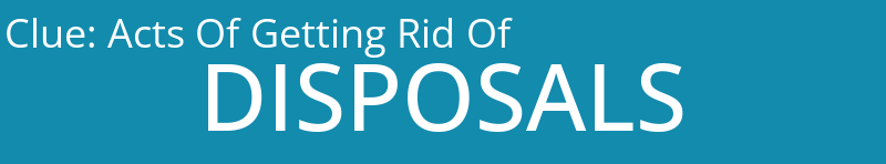 Acts Of Getting Rid Of