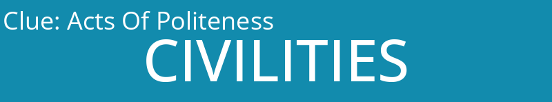 Acts Of Politeness