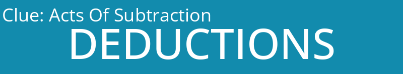 Acts Of Subtraction