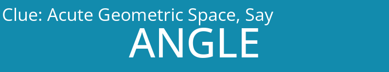 Acute Geometric Space, Say